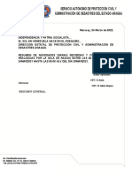 Resumen de actividades diarias de Protección Civil Aragua 24-25 Marzo