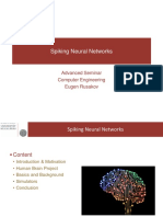 Spiking Neural Networks: Advanced Seminar Computer Engineering Eugen Rusakov
