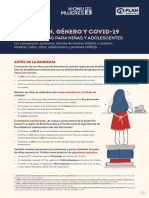 Infografia Educacion Genero y Covid