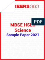 MBSE HSLC 2021 Science