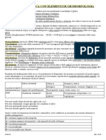 RIASSUNTO GEOGRAFIA FISICA CON ELEMENTI DI GEOMORFOLOGIA