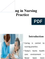 Caring in Nursing: Four Aspects