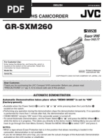 GR-SXM260: Compact Vhs Camcorder