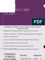 Model Nursing Care Plan