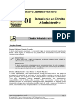 ADM 01 - Introdução ao Direito Administrativo