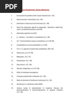 Drugs & Machine (Equipments), Airway, Monitoring: Page 1 of 33