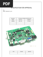 Specification For Approval: TO: Date