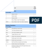 Maya Keyboard Shortcuts