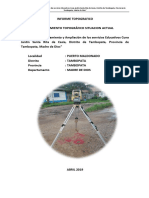 Informe Topografico Muni