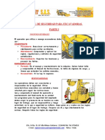 Seguridad para Excavadoras de Orugas