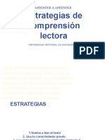 Estrategias de comprensión lectora