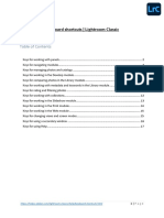 Keyboard Shortcuts - Lightroom Classic