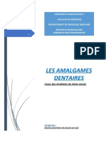 Les Amalgames Dentaires 1 1 DR BELAID.I