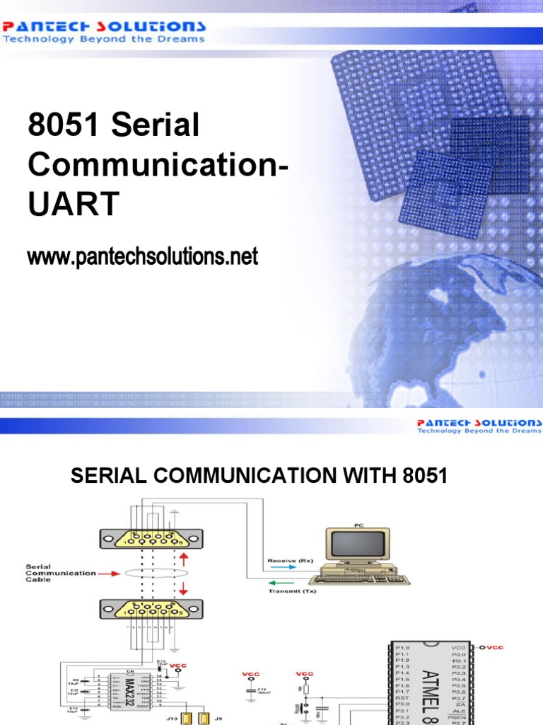 8051 Serial Communication-Uart | PDF | Computing | Data Transmission