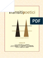 Transiti Poetici Volume XXXIV