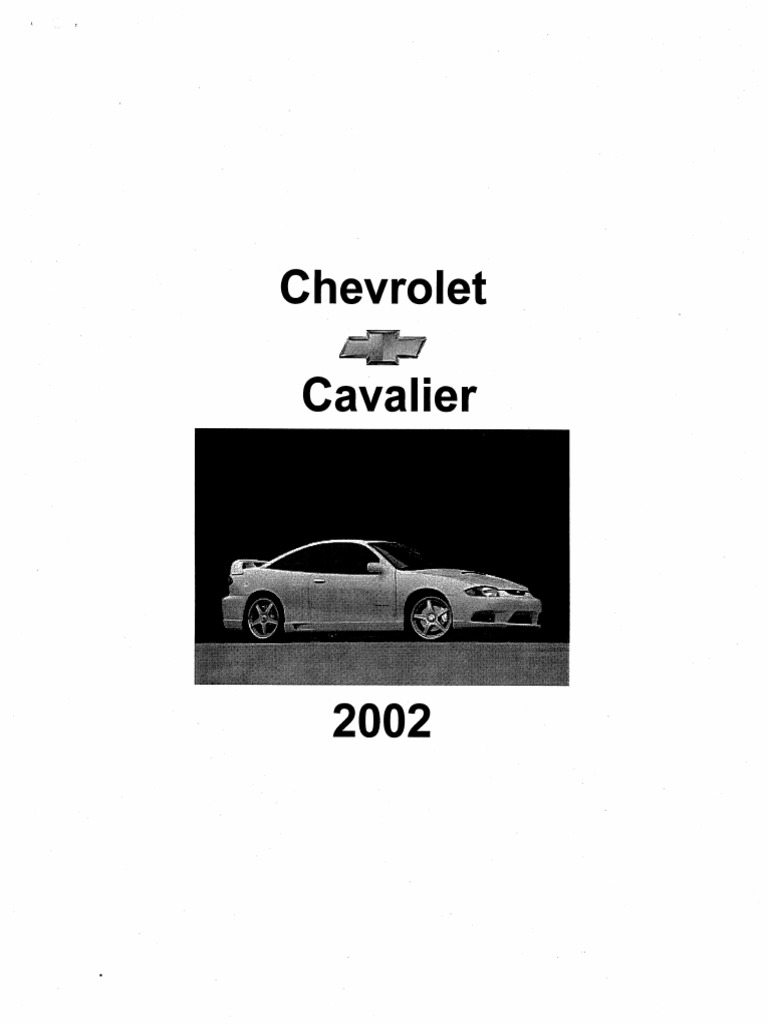 2002 CHEVY CAVALIER REPAIR MANUAL FREE DOWNLOAD visual data 4