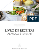 Receitas completas de almoço e jantar