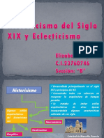 Historicsismo Del Siglo XIX - Elizabeth Sogre Seccion B