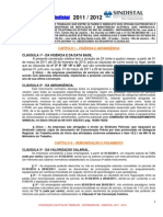 Convenção Coletiva Sintraindistal 2011-2012 estabelece pisos salariais