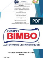 Marco Jurídico y Administrativo de Grupo Bimbo