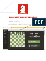Como Registrarse en Chess