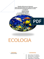 Ecología y su historia