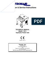 Operation & Service Instructions: Technical Manual Model: 5311 Hydraulic Power Unit