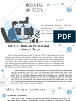 Kelompok 7 - Masalah Psikososial Di Lingkungan Kerja