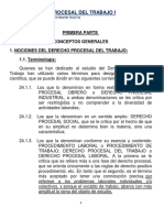 Temas Del Derecho Procesal Laboral I