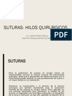 SUTURAS- HILOS QUIRURGICOS