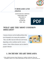 Most Common Diseases and Recommendations