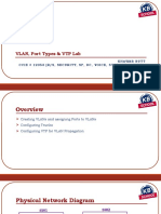 VLAN, Port Types & VTP Lab: Khawar Butt Ccie # 12353 (R/S, Security, SP, DC, Voice, Storage & Ccde)