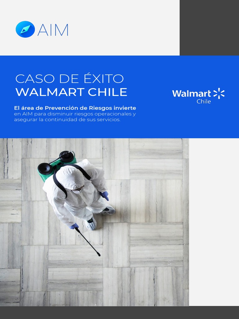 Walmart Chile: Éxito en Prevención de Riesgos | PDF | Walmart | Información