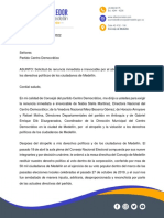 Carta Centro Democrático