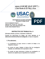 Instructivo de Trabajo No. 9. Sección B