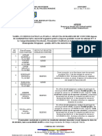 TABEL Rezultate Selectie Dosare Referent II-I A de Postat