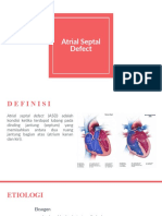 Defek Septum Atrium (Tugas Cardiovascular) RSPAD 2022