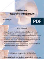 Utilizarea Ecografiei Intrapartum