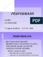 Work Performance For All Personnels (TR)