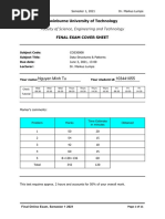 COS30008_2021 Final Exam Questionnaire