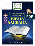 Plano de Leitura Anual da Bíblia 2022