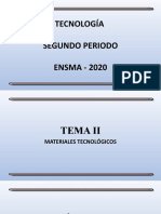 Tema 2 - Materiales Tecnológicos