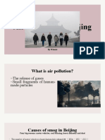 Air Pollution in Beijing