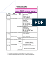 Grade Xii Diagnostic Assessment Schedule and Details - April, 2022