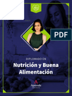 Temario Nutricion y Buena Alimentacion