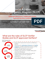 Social & Labor Convergence Program (SLCP) : Converged Assessment. Collaborative Action. Improved Working Conditions