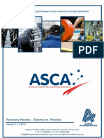 ASCA recovery review – Bridging science and practice