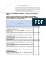 Pauta Observación Niveles Del Lenguaje