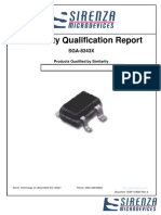 Reliability Qualification Report: SGA-8343X