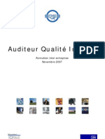 Audit qualité interne